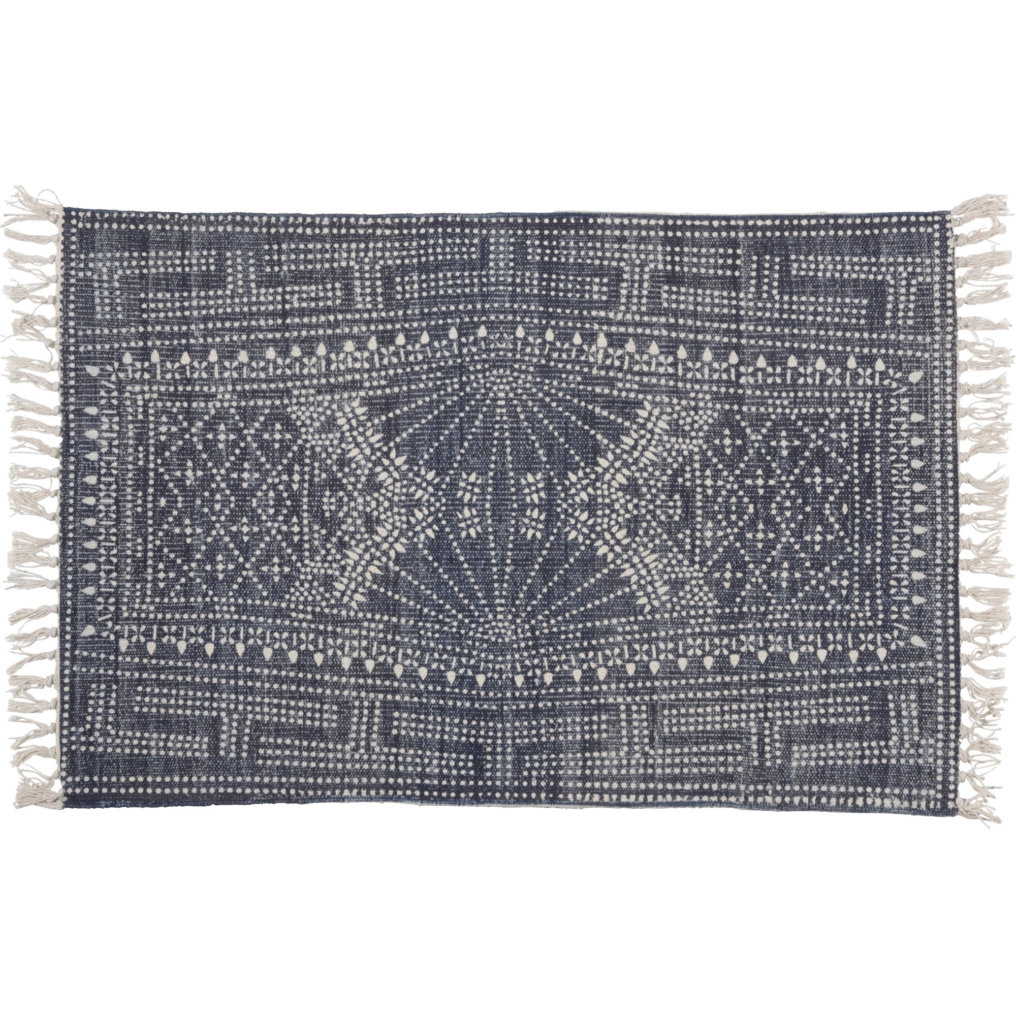 Indigo Batik Rug 2' x 3' – Hamma Galleries