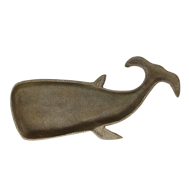 Brass Whale Plate
