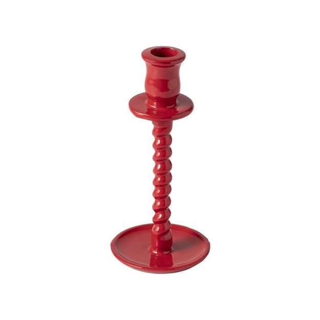 Red Candle Holder Small