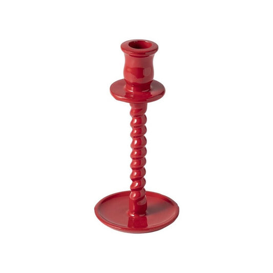 Red Candle Holder Large