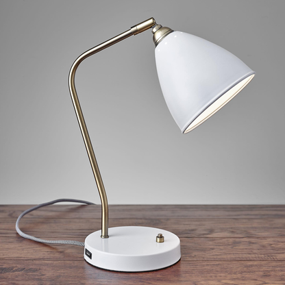 Chelsea Desk Lamp - White