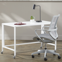 Load image into Gallery viewer, Christel Folding Desk - White/White Top
