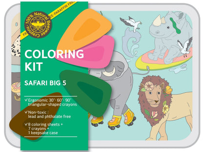 Colouring Kit - Safari Animals
