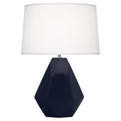 Delta Table Lamp - Midnight Blue Matte