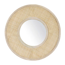 Load image into Gallery viewer, Everly 24&quot; Round Cane Mirror
