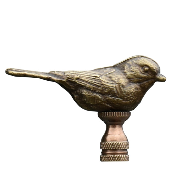 Dark Bronze Bird Finial
