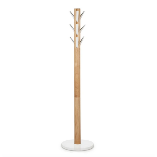 Flapper Coat Rack - Natural/White