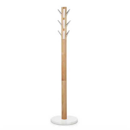 Flapper Coat Rack - Natural/White
