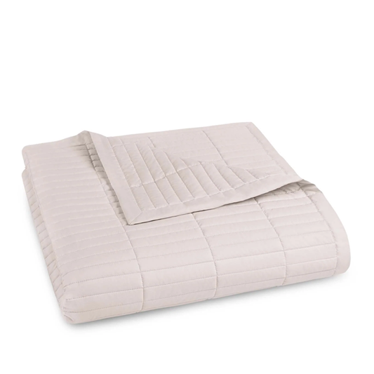 Fresco King Quilted Coverlet - Sand