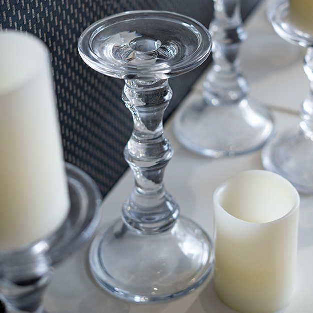 Glass Candle Holder - Tall – Hamma Galleries