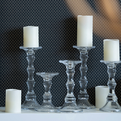 Glass Candle Holder - Medium