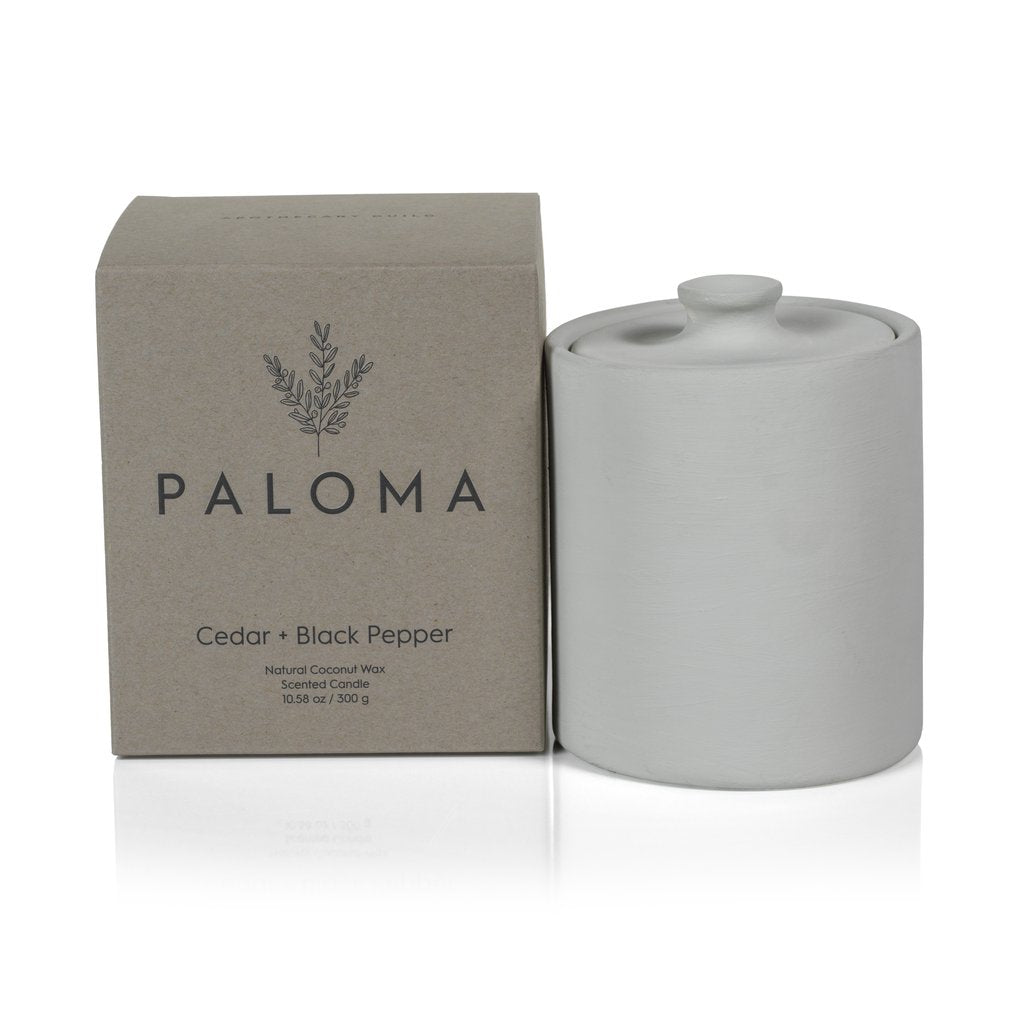 Paloma Scented Candle in Clay Jar