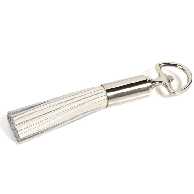 Royal Leather Tassel Bottle Opener