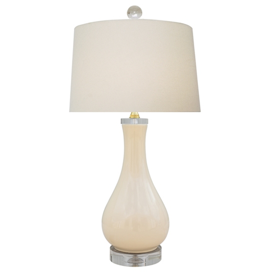 Oyster Long Neck Vase Lamp