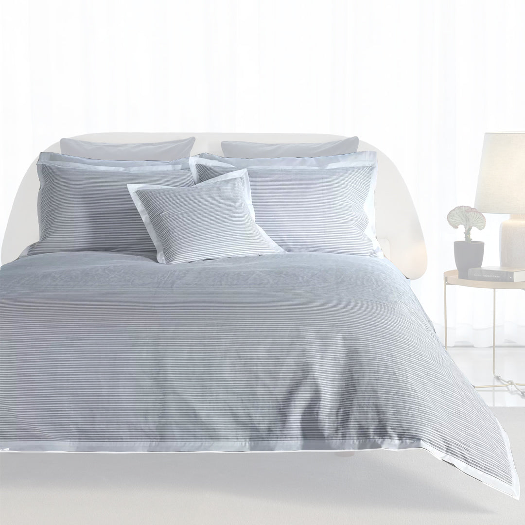 Luna Grey Duvet Cover