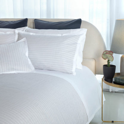 Luna King Grey Sham, Pair
