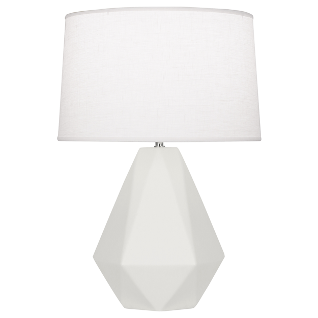 Delta Table Lamp - Lily Matte