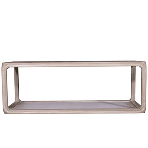 Peking Ming Coffee Table with Whitewashed Base