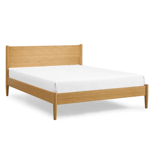 Ria Platform Queen Bed - Caramelized