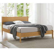 Load image into Gallery viewer, Ria Platform Queen Bed - Caramelized
