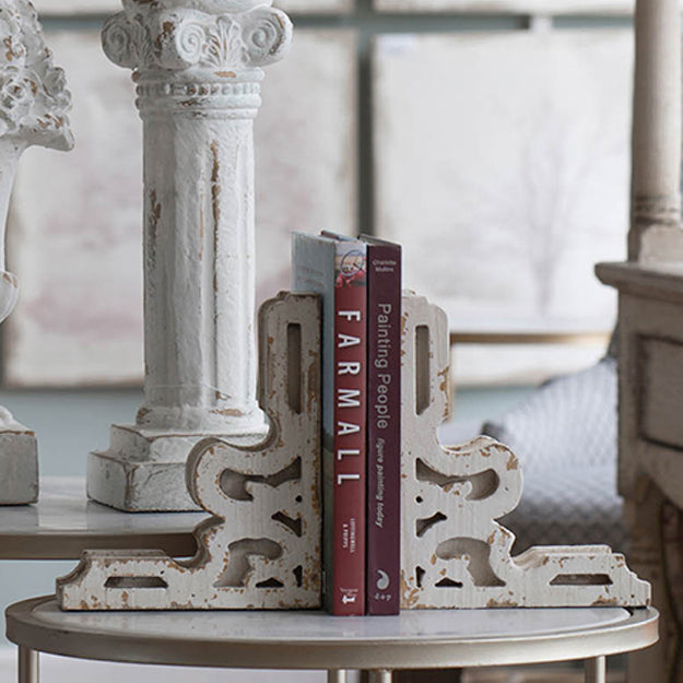 Rustic Bookends