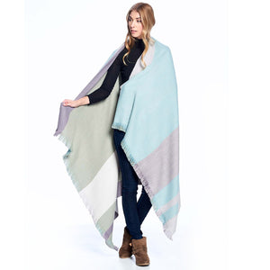 Alpaca Reversible Throw - Ether