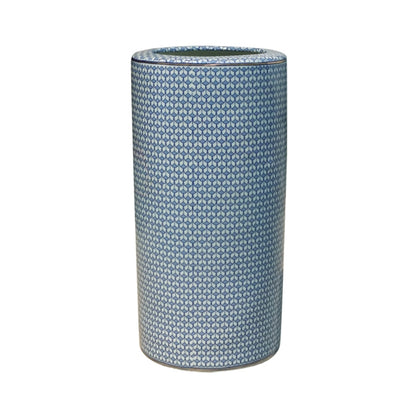 Porcelain Umbrella Stand - English Blue