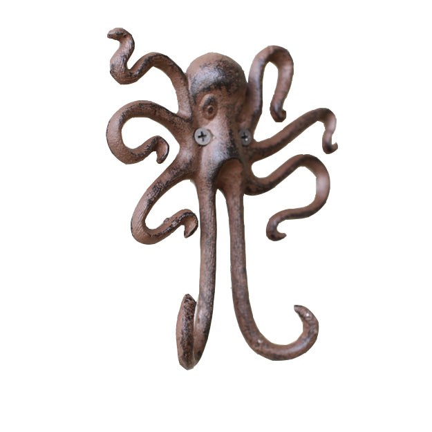 Cast Iron Octopus Wall Hook