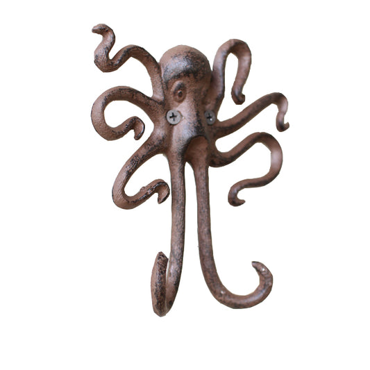 Cast Iron Octopus Wall Hook