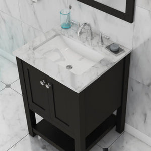Wilmington 24" Single Vanity, Espresso