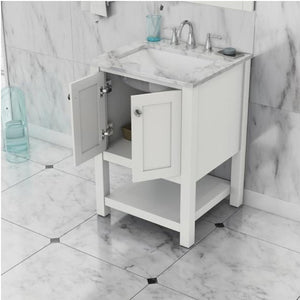 Wilmington 24" Single Vanity, White