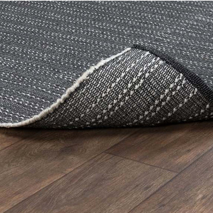 Yuma Charcoal In/Out Rug 2' x 3'