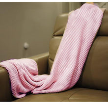 Load image into Gallery viewer, Zreyas Throw - Pink Pearl and Ivory

