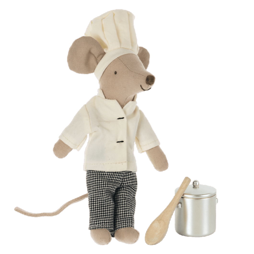 Chef Mouse - Big Brother *Includes Soup Pot & Spoon