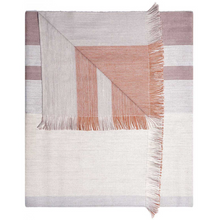 Load image into Gallery viewer, Alpaca Reversible Throw - Faded Rust

