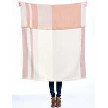 Load image into Gallery viewer, Alpaca Reversible Throw - Faded Rust
