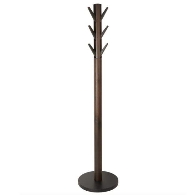 Flapper Coat Rack - Black Walnut