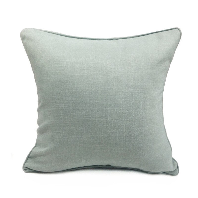 Cotton Grey pillow 18 x 18