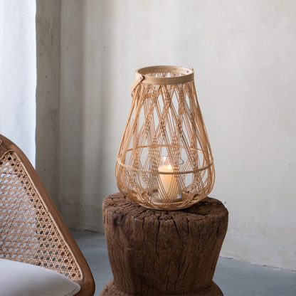 Sienna Bamboo Lantern