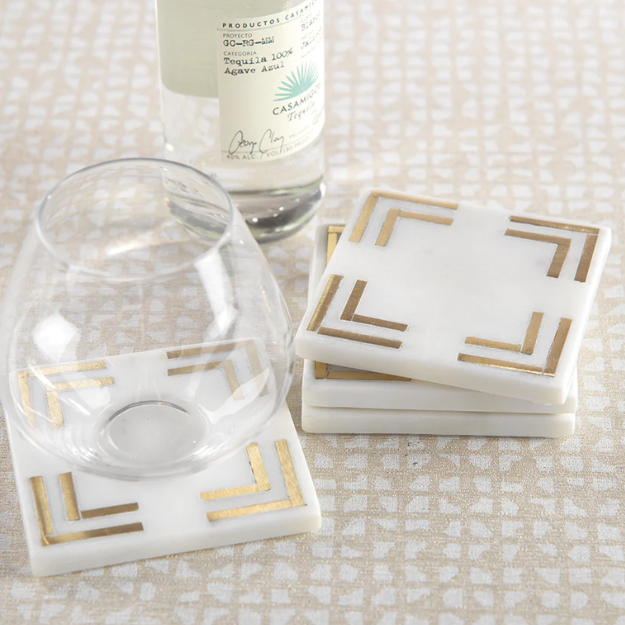 Marmo Marble Coasters - Set of 4