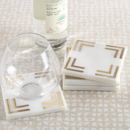 Marmo Marble Coasters - Set of 4