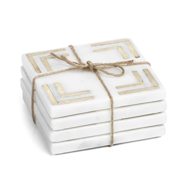 Marmo Marble Coasters - Set of 4