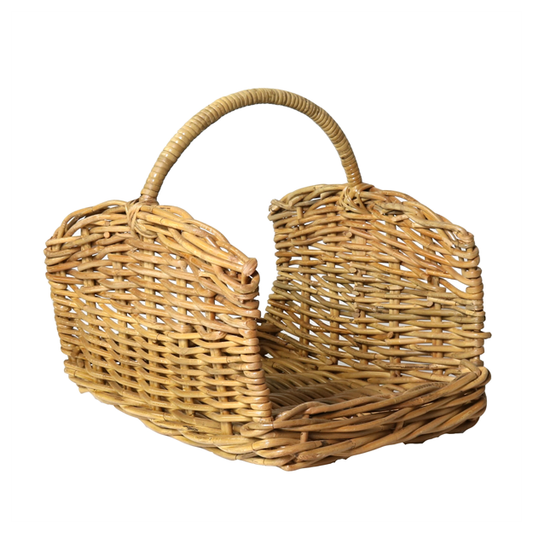 Monterey Rattan Log Basket- Small