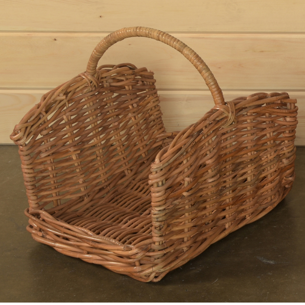 Monterey Rattan Log Basket- Small