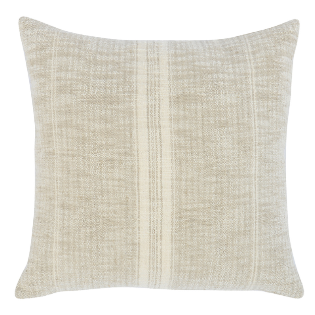 Ria Natural/Ivory Pillow 22 x 22