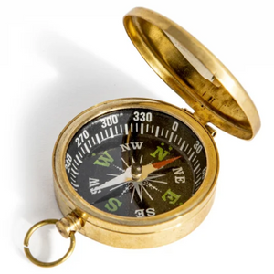Small Compass - Brass